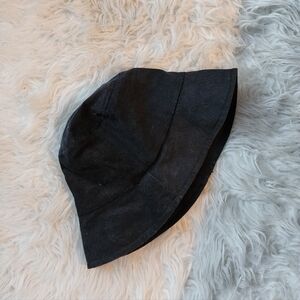 Dolls Kill Black Corduroy Bucket Hat